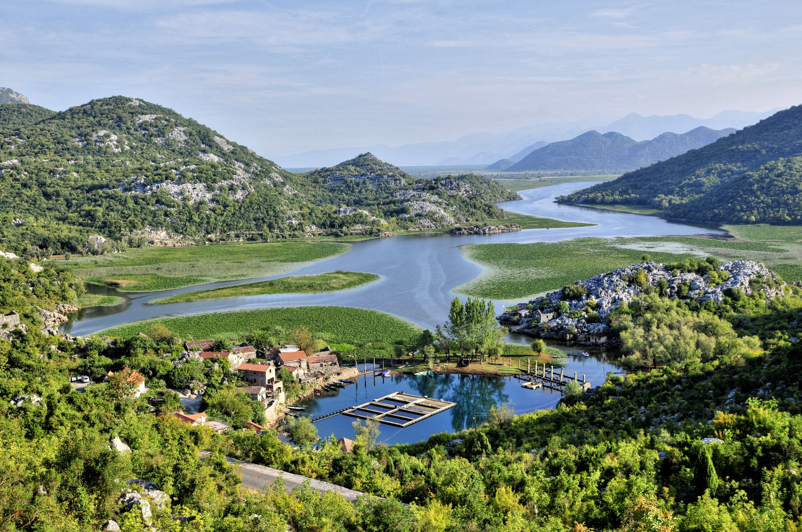 Lake Skadar National Park in Montenegro